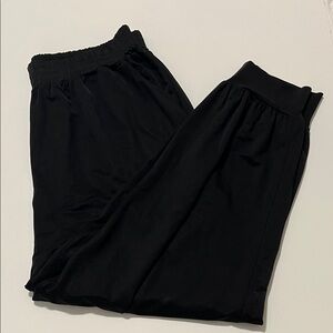 Black Women's Pull-On Jogger Pants, M